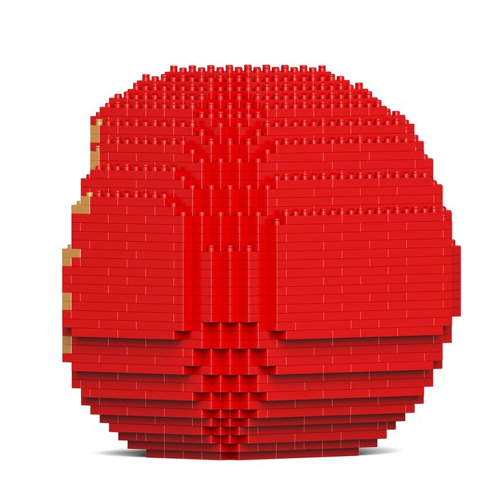 Daruma Doll 02s-m01 Building Bricks Set - 18x14x18cm