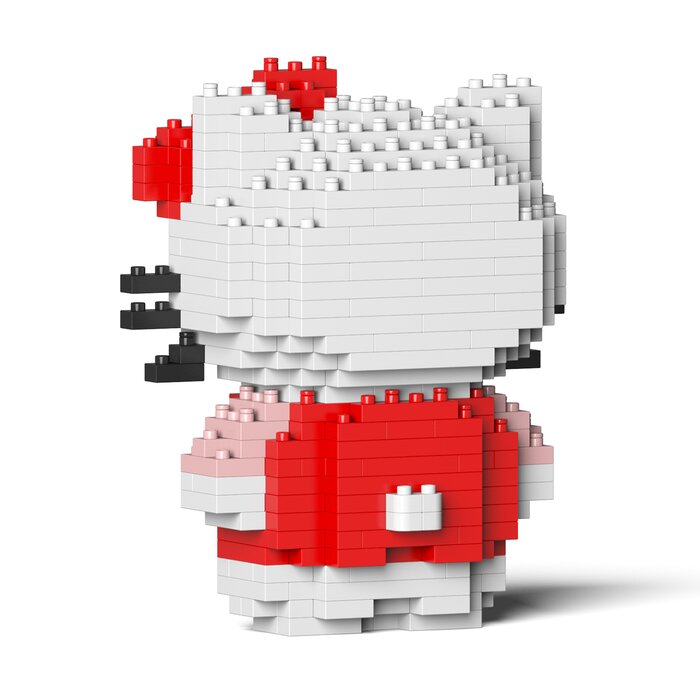 Hello Kitty 01s Building Bricks Set - 11x6x13cm