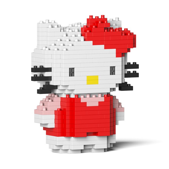 Hello Kitty 01s Building Bricks Set - 11x6x13cm