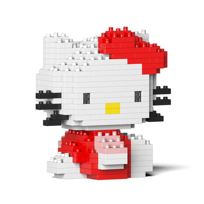 Hello Kitty 07s Building Bricks Set - 11x8x11cm