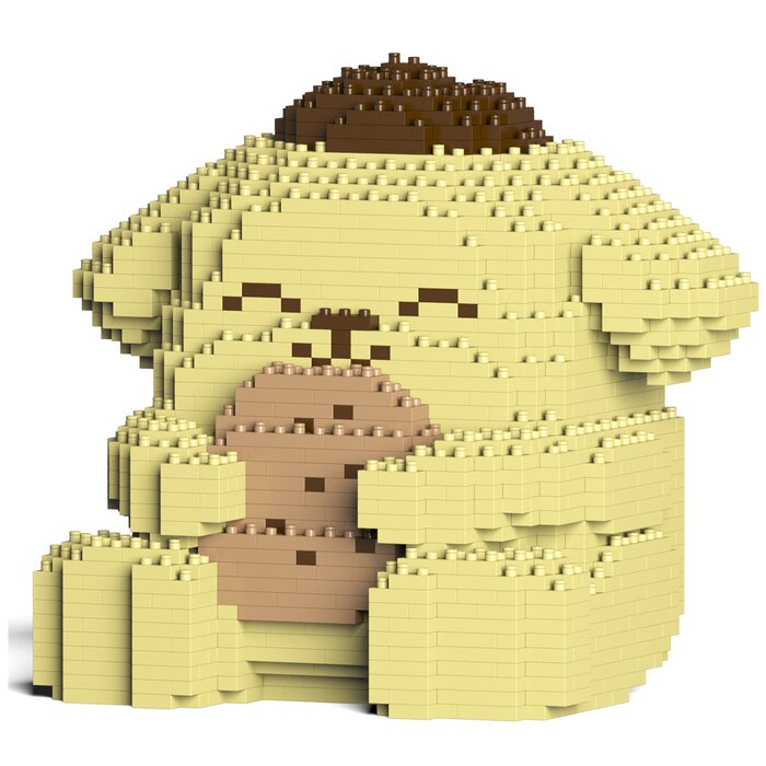 Pompompurin 04s Building Bricks Set - 21x18x18cm