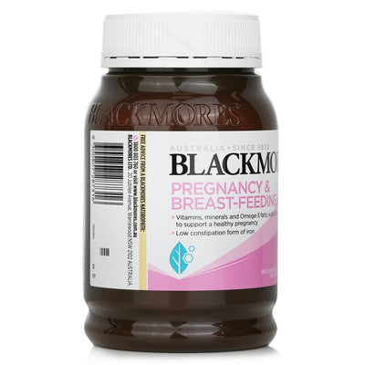 Blackmores Pregnancy & Breast-feeding (gold) 180 Capsules **new Packing Version** (9300807287316)  - 180 capsules