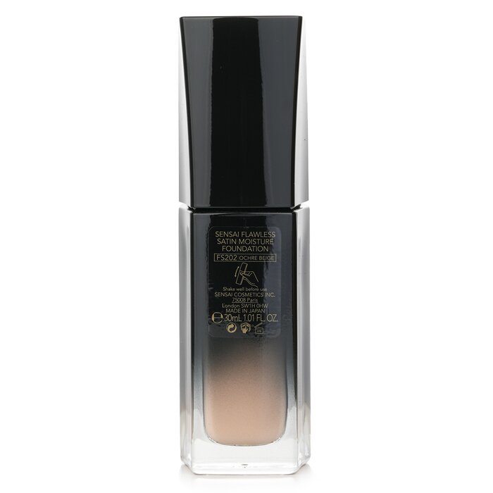 Sensai Flawless Satin Moisture Foundation Spf 25 - # Fs202 Ochre Beige - 30ml/1.01oz