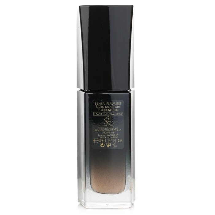 Sensai Flawless Satin Moisture Foundation Spf 25 - # Fs203 Neutral Beige - 30ml/1.01oz