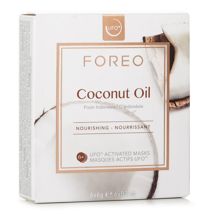 Ufo Nourishing Face Mask - Coconut Oil (for Dry & Dehydrated Skin) - 6x6g