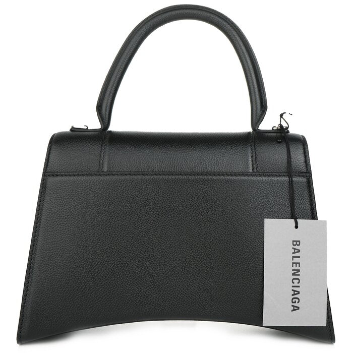 Hourglass Top Handle Bag - Black