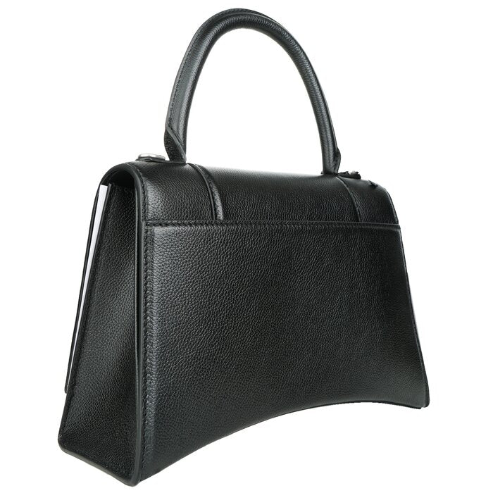 Hourglass Top Handle Bag - Black