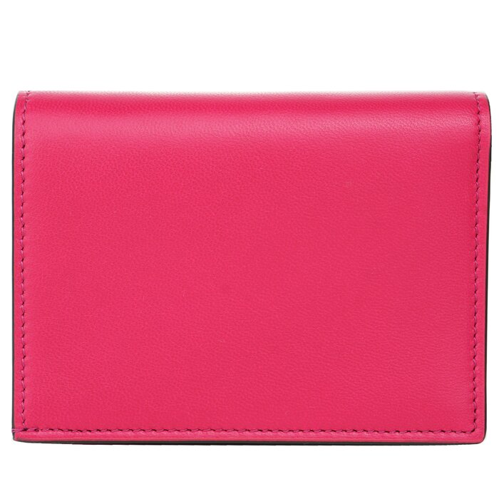 Valentino Flap French Wallet - Fushcia