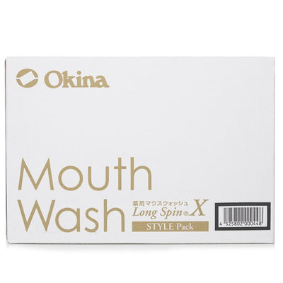 Okina Mouthwash Long Spin-mint(blue) - 14ml X 100 Capsules - 14ml x 100pcs