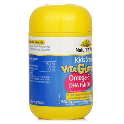 Nature's Way - *kids Smart Vita Gummies Omega-3 Dha Fish Oil 60 Gummies (9314807066697) [parallel Import] - 60 Gummies