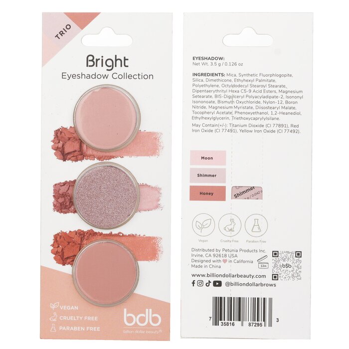 Eyeshadow Collection Trio - #bright - 3.5g/0.126oz