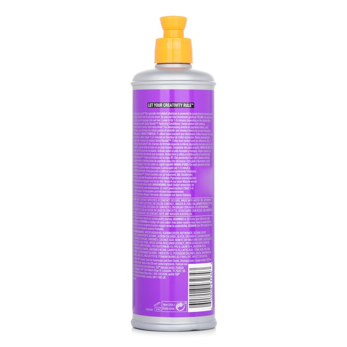 Bed Head Serial Blonde Purple Toning Shampoo (for Cool Blondes) - 400ml/13.53oz