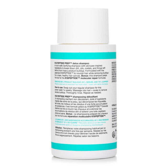 Peptide Prep Detox Shampoo - 250ml/8.5oz