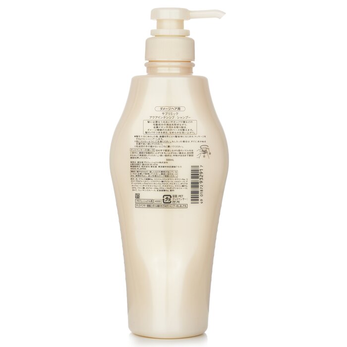 Sublimic Aqua Intensive Shampoo (damaged Hair) - 500ml