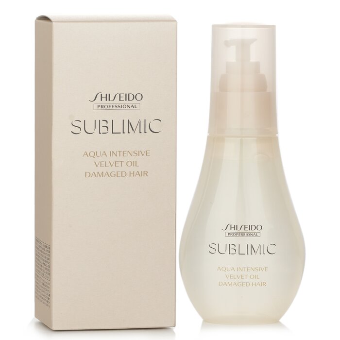 Sublimic Aqua Intensive Velvet Oil (damaged Hair) - 100ml