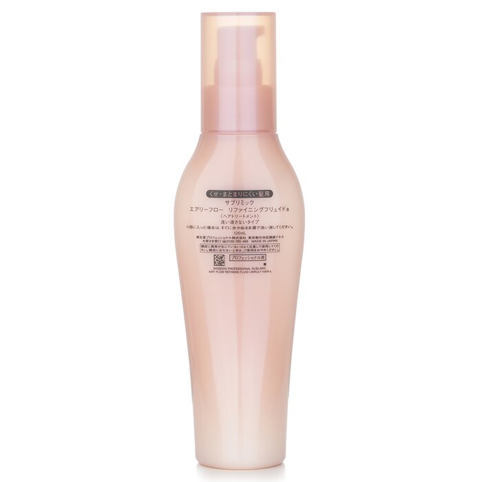 Sublimic Airy Flow Refining Fluid (unruly Hair) - 125ml