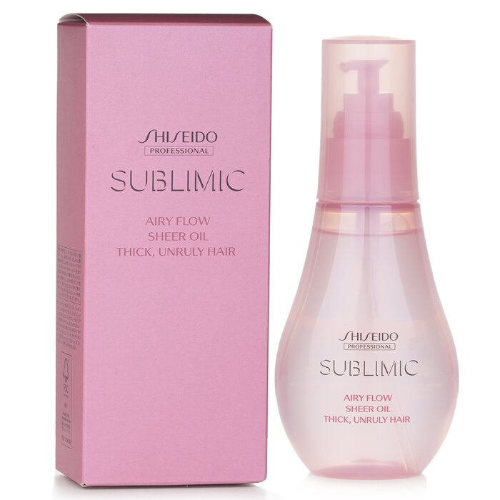 Sublimic Airy Flow Sheer Oil (thick, Unruly Hair) - 100ml