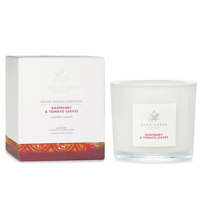 Scented Candle - Raspberry & Tomato Leaves - 180g/6.34oz