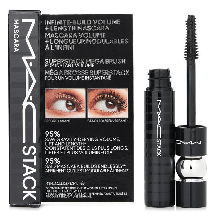 Stack Mascara - # Black - 12ml/0.41oz