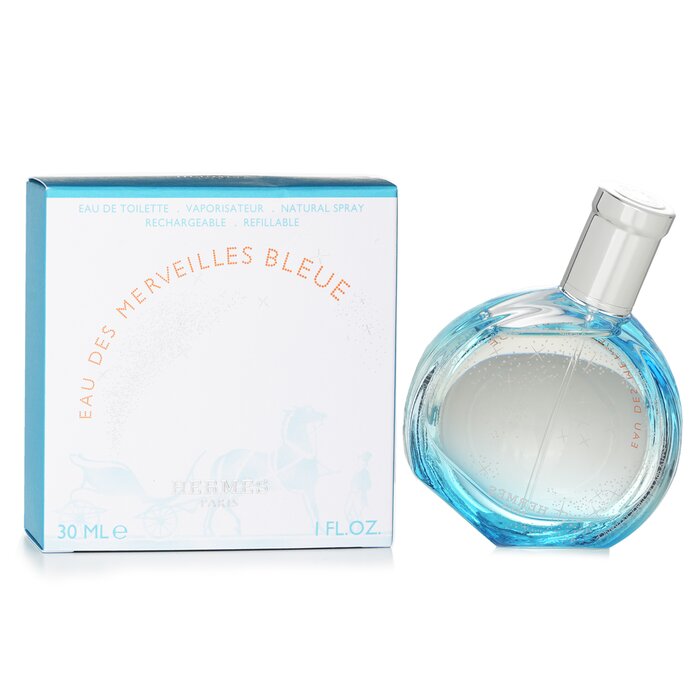 Eau Des Merveilles Bleue Refillable Eau De Toilette Spray - 100ml/1oz