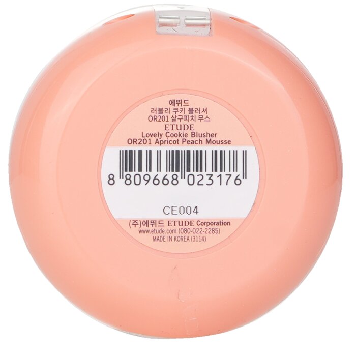 Lovely Cookie Blusher - #or201 Apricot Peach Mousse - 4g