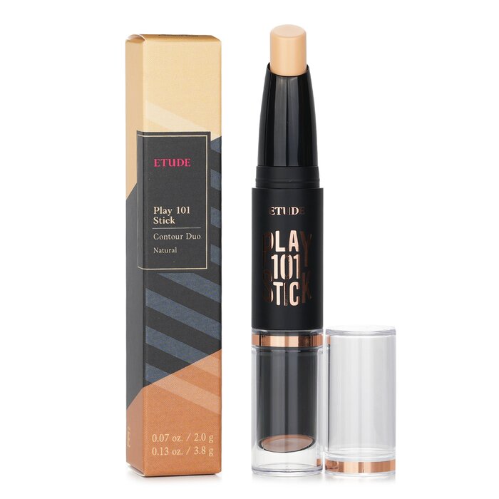 Play 101 Stick Contour Duo - # 03 Natural - 5.8g/0.2oz