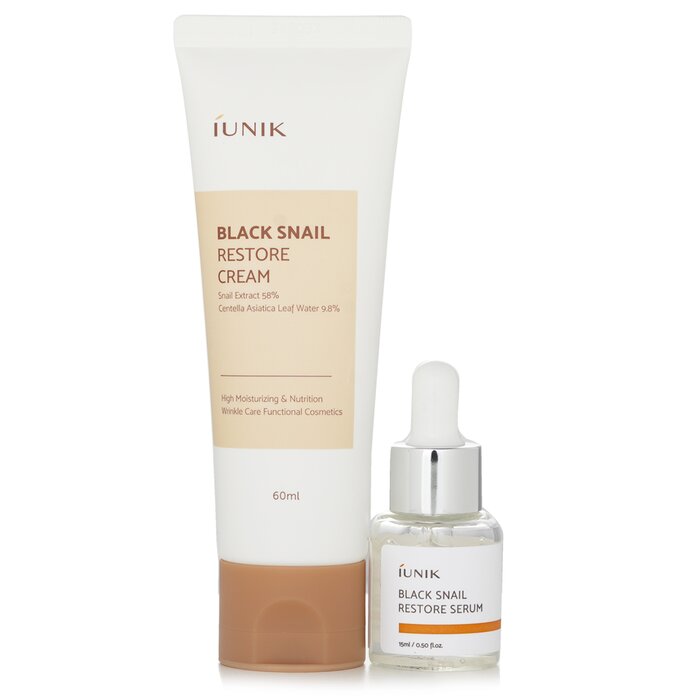 Black Snail Edition Skin Care Set: - 2pcs