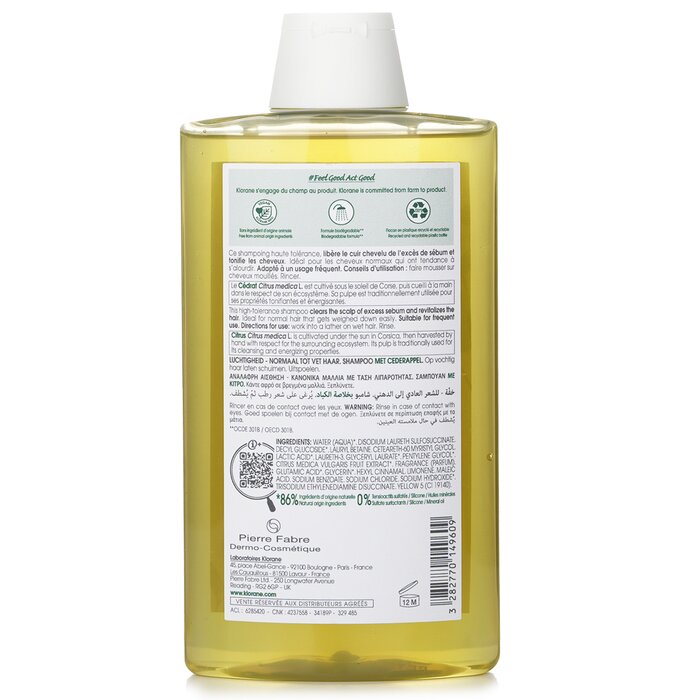 Shampoo With Citrus (purifying Normal To Oily Hair) - 400ml/13.5oz