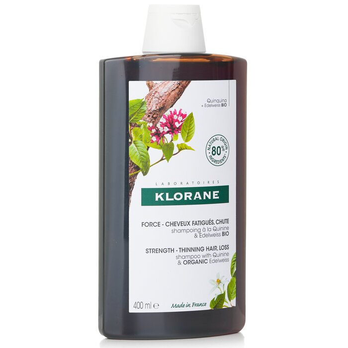 Shampoo With Quinine & Organic Edelweiss (strength Thinning Hair) - 400ml