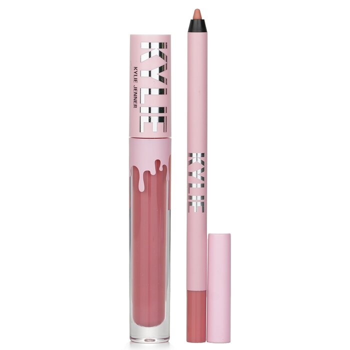 Velvet Lip Kit: Liquid Lipstick 3ml + Lip Liner 1.1g - # 705 Charm - 2pcs