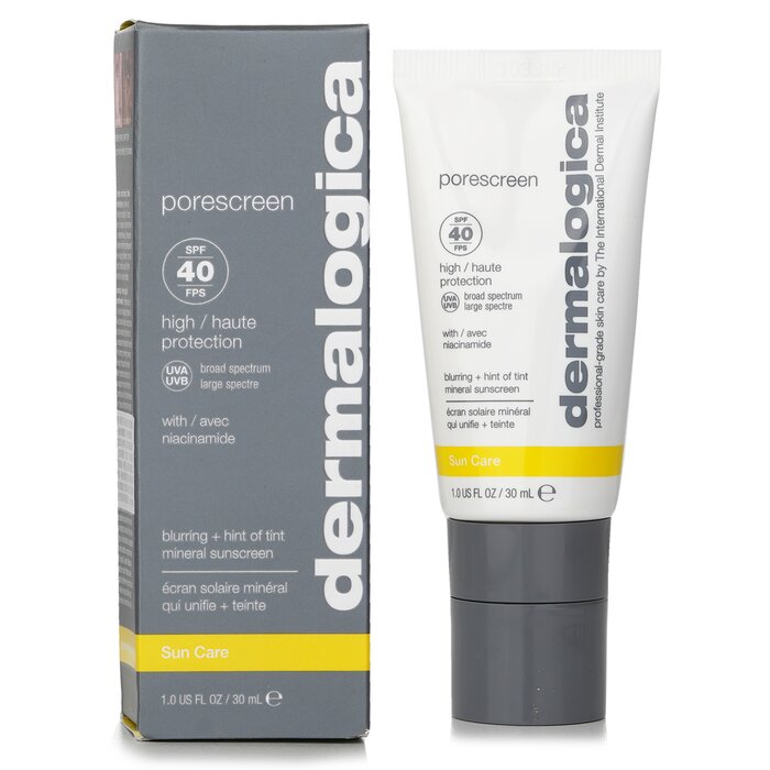 Porescreen Mineral Sunscreen Spf40 - 30ml/1oz