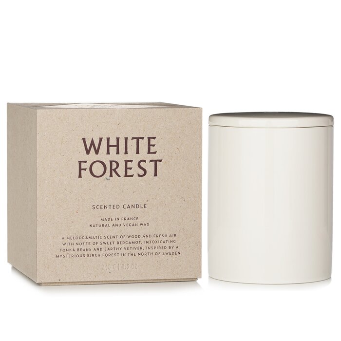 White Forest Scented Candle - 240g/8.5oz