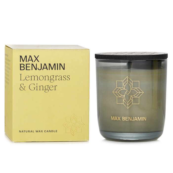 Natural Wax Candle - Lemongrass & Ginger - 210g/7.4oz