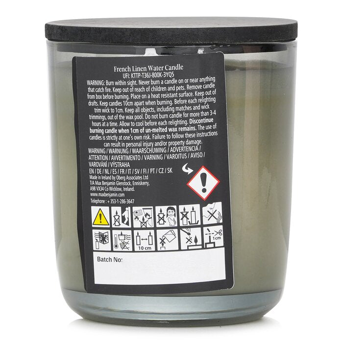 Natural Wax Candle - French Linen Water - 210g/7.4oz