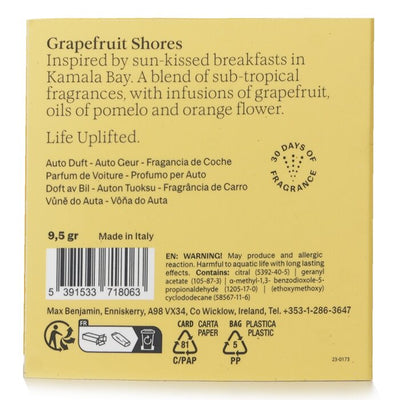 Car Fragrance Refill - Grapefruit Shores - 1pc