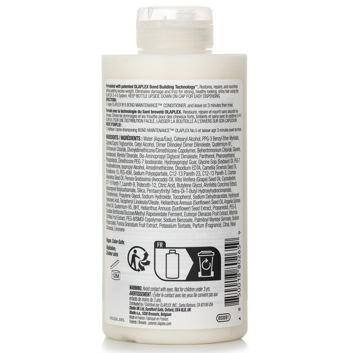 Nº.5 Bond Maintenance Conditioner - 250ml/8.5oz