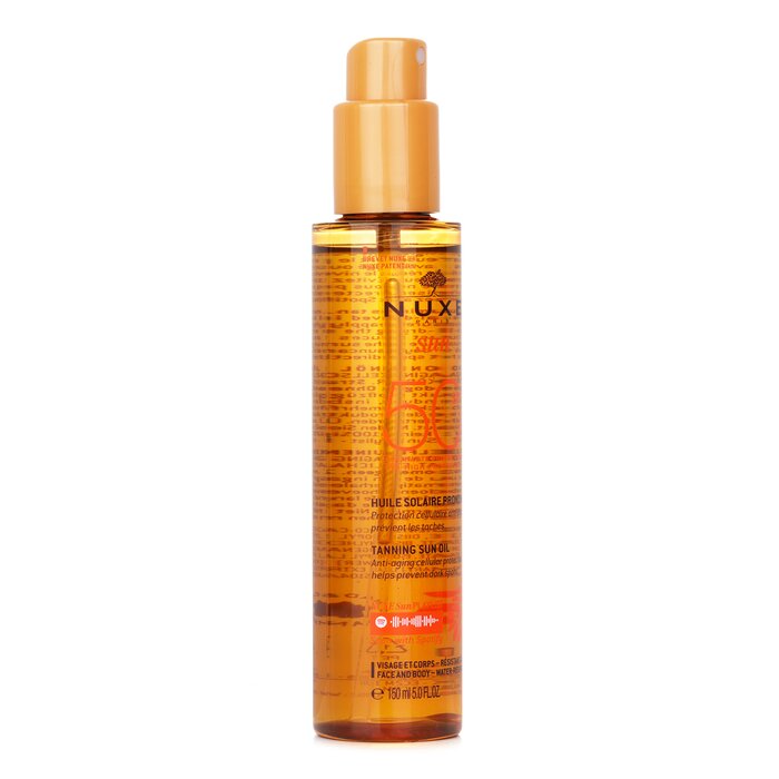 Sun Tanning Sun Oil High Protection Spf50 (for Face & Body) - 150ml/5oz