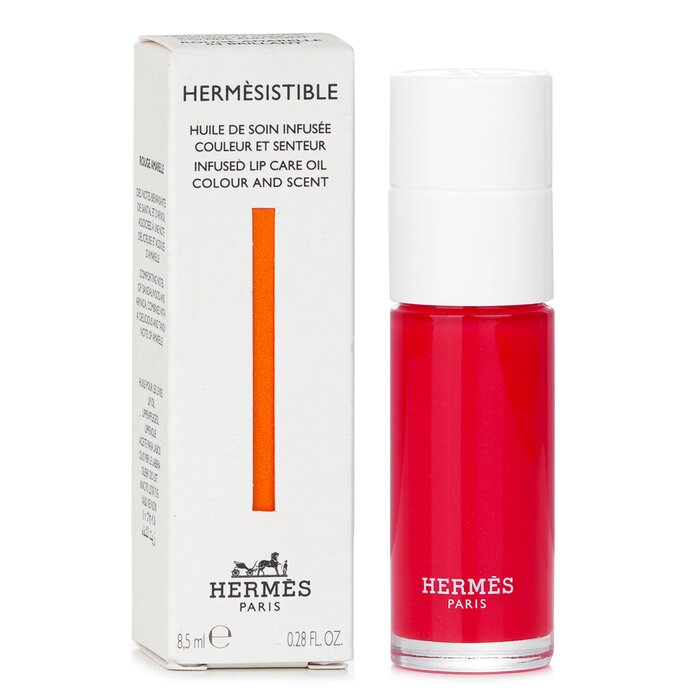 Hermesistible Infused Lip Care Oil - # 04 Rouge Amarelle - 8.5ml/0.28 oz