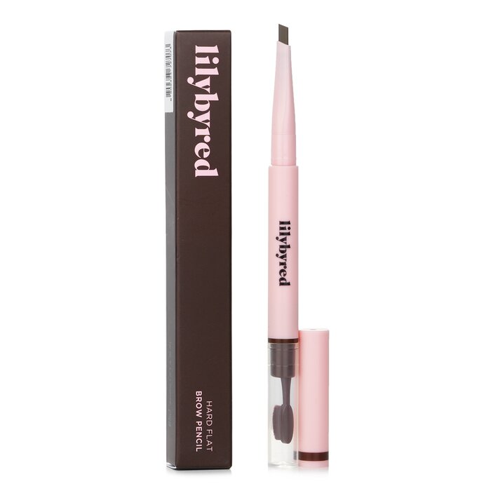 Hard Flat Brow Pencil - # 04 Dark Brown - 0.17g