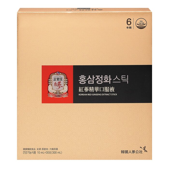 Korea Red Ginseng Extract Stick (10ml*30pcs) - 10ml*30pcs