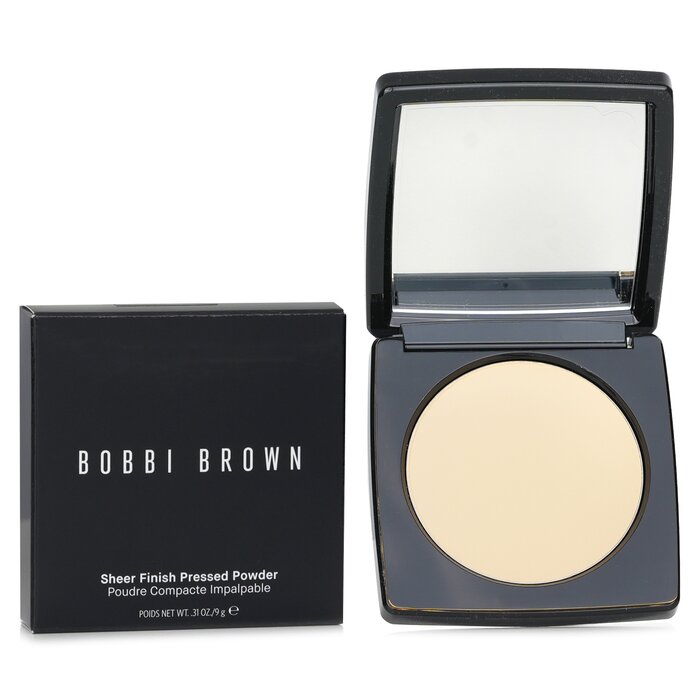 Sheer Finish Pressed Powder - # Pale Yellow - 9g/0.31oz