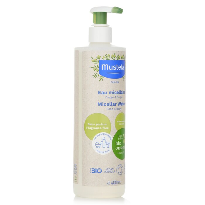 Bio Organic Micellar Water (for Face & Body) - 400ml