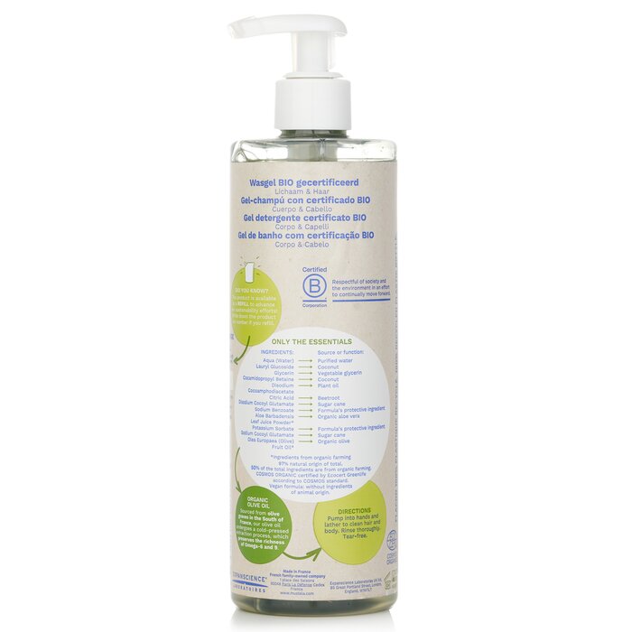 Bio Organic Cleansing Gel (for Hair & Body) - 400ml