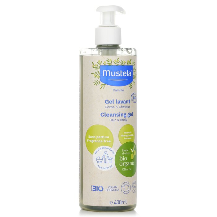 Bio Organic Cleansing Gel (for Hair & Body) - 400ml