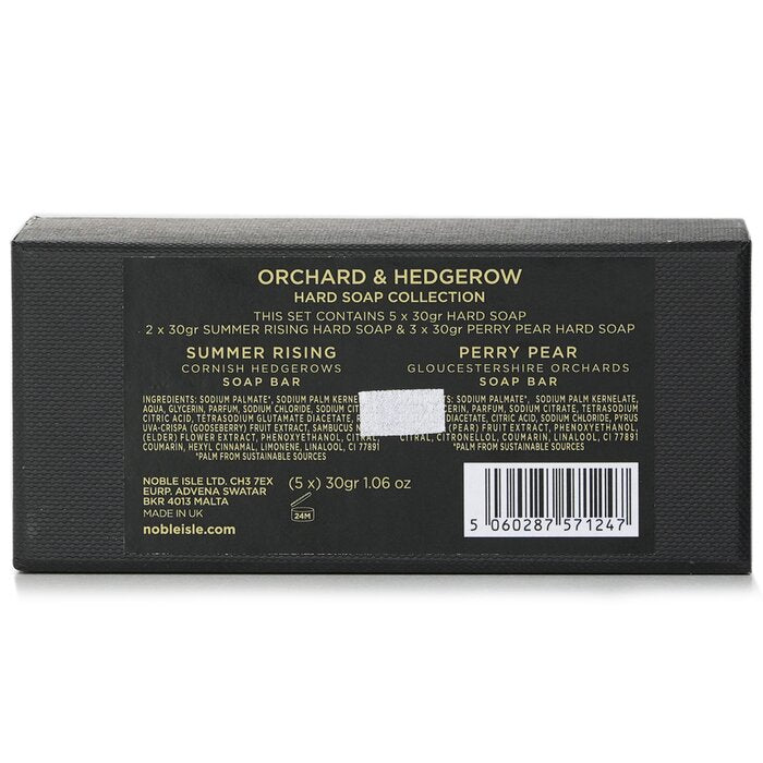 Orchard And Hedgerow Hard Soap Collection - 5pcs