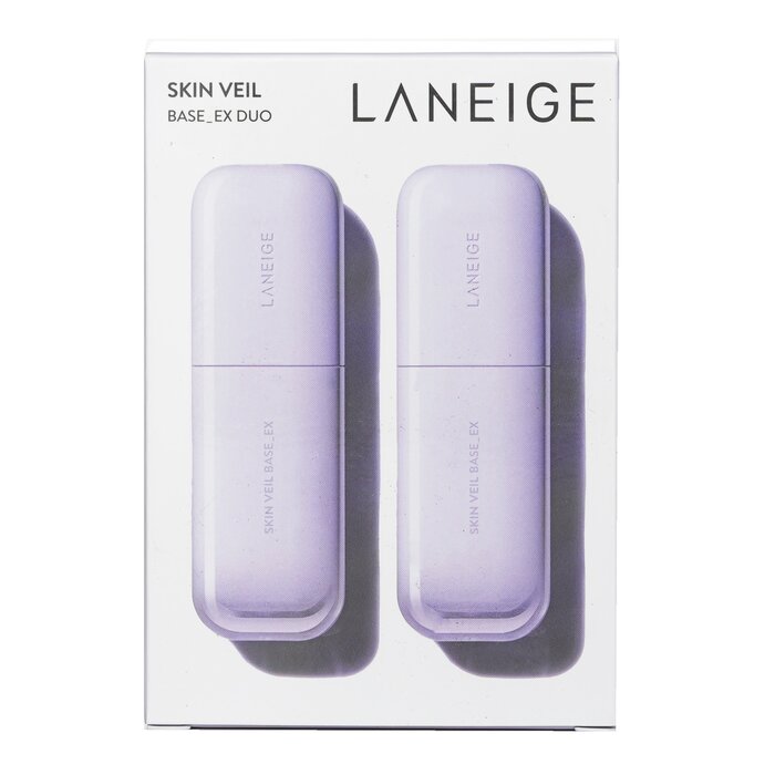 Skin Veil Base Ex Spf 28 Duo Set - # No. 40 Purple - 30ml x2pcs