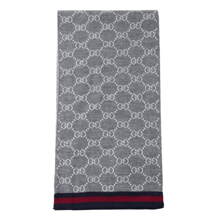 Unisex Guccissima Scarf 325806 - Grey