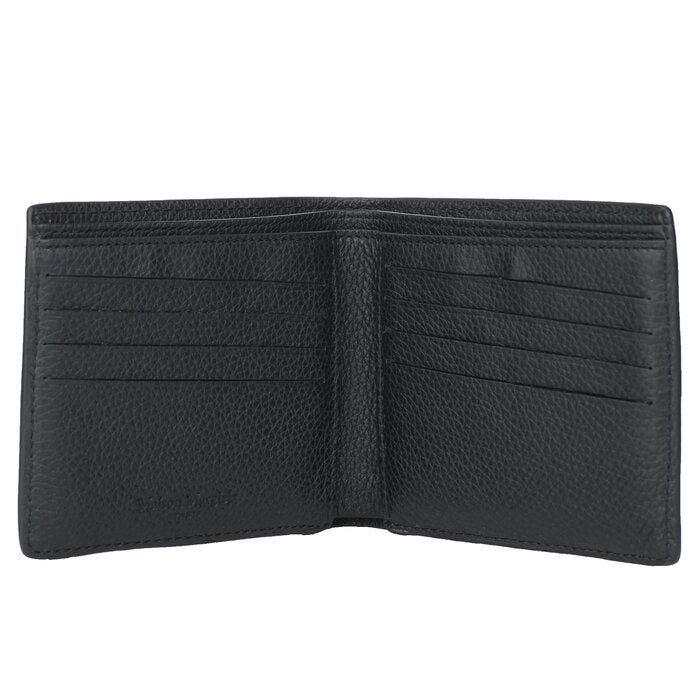 Four-stitches Bifold Wallet - Black