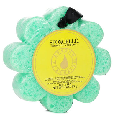 Wild Flower Soap Sponge - Coconut Verbena (green) - 1pc/85g