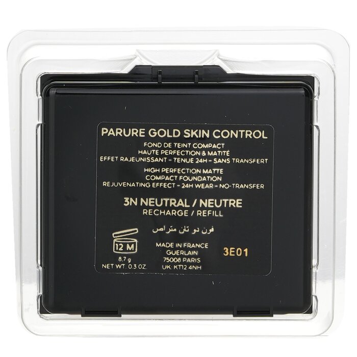 Parure Gold Skin Control High Perfection Matte Compact Foundation Refill - # 3n - 8.7g/0.3oz